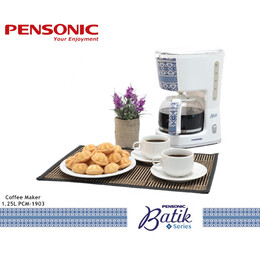 [BATIK SERIES] PENSONIC COFFEE MAKER 1.25L | PCM-1903